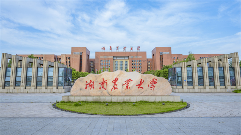 湖南农业大学图片大门图片